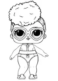 Fisă de colorat cu Lol p16