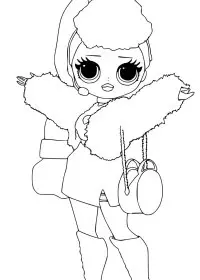 Fisă de colorat cu Lol p44