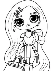 Fisă de colorat cu Lol p48