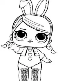 Fisă de colorat cu Lol p9