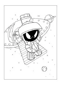 Fisă de colorat cu Looney tunes de colorat p11