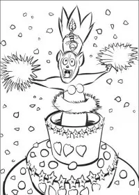 Fisă de colorat cu Madagascar de colorat p38