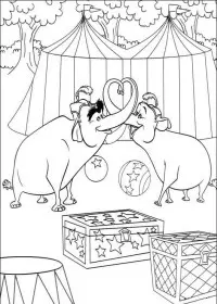 Fisă de colorat cu Madagascar de colorat p65