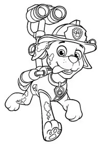 Patrula Cățelușilor de colorat p17
