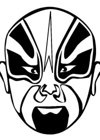 Fisă de colorat cu Masti de colorat p06