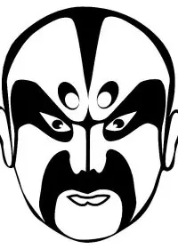 Fisă de colorat cu Masti de colorat p08