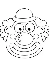 Fisă de colorat cu Masti de colorat p09