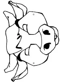 Fisă de colorat cu Masti de colorat p24