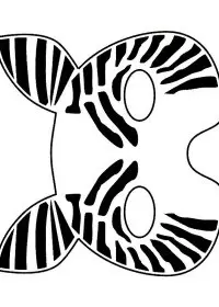 Fisă de colorat cu Masti de colorat p29