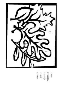 Fisă de colorat cu Matematica distractiva de colorat p17