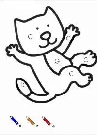 Fisă de colorat cu Matematica distractiva de colorat p24