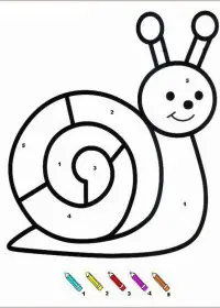 Fisă de colorat cu Matematica distractiva de colorat p33