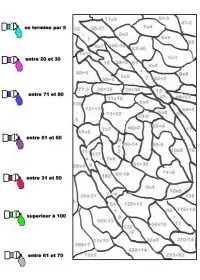 Fisă de colorat cu Matematica distractiva de colorat p38