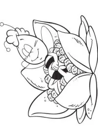 Fisă de colorat cu Maya the bee de colorat p29