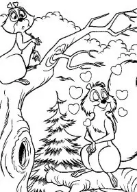 Fisă de colorat cu Merlin de colorat p08