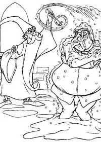 Fisă de colorat cu Merlin de colorat p11