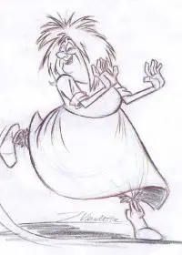 Fisă de colorat cu Merlin de colorat p15