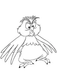 Fisă de colorat cu Merlin de colorat p16