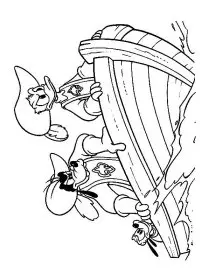 Fisă de colorat cu Mickey mouse de colorat p50