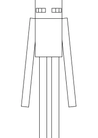 Fisă de colorat cu Minecraft p61