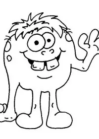 Monstruleti de colorat