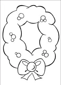 Fisă de colorat cu Mos craciun de colorat p43