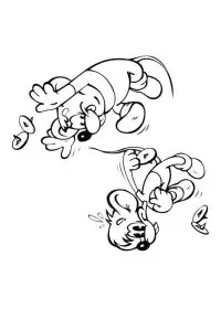 Fisă de colorat cu Motanul leopold de colorat p02