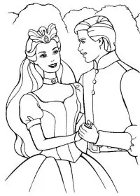 Fisă de colorat cu Nunta de colorat p07