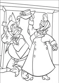 Fisă de colorat cu O ferma trasnita de colorat p48