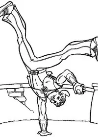 Fisă de colorat cu Oraselul lenes de colorat p18