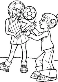 Fisă de colorat cu Oraselul lenes de colorat p20