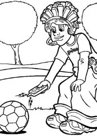 Fisă de colorat cu Oraselul lenes de colorat p21