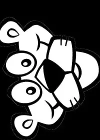 Fisă de colorat cu Pantera roz de colorat p10