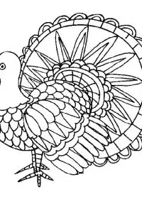 Fisă de colorat cu Pasari de colorat p27