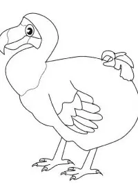 Fisă de colorat cu Pasari de colorat p29