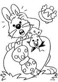 Fisă de colorat cu Paste de colorat p05