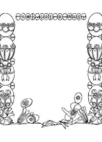 Fisă de colorat cu Paste de colorat p104