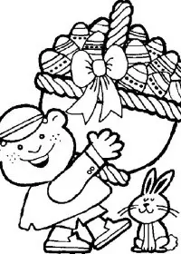 Fisă de colorat cu Paste de colorat p116