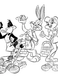 Fisă de colorat cu Paste de colorat p121