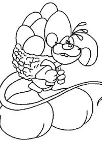 Fisă de colorat cu Paste de colorat p126