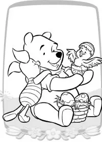 Fisă de colorat cu Paste de colorat p135