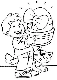 Fisă de colorat cu Paste de colorat p143