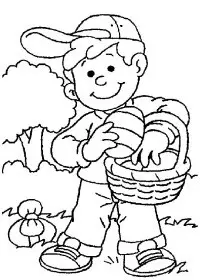 Fisă de colorat cu Paste de colorat p148