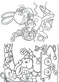 Fisă de colorat cu Paste de colorat p16