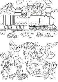 Fisă de colorat cu Paste de colorat p17