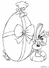 Fisă de colorat cu Paste de colorat p174