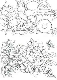 Fisă de colorat cu Paste de colorat p18