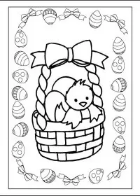 Fisă de colorat cu Paste de colorat p185