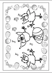 Fisă de colorat cu Paste de colorat p186