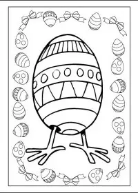 Fisă de colorat cu Paste de colorat p189